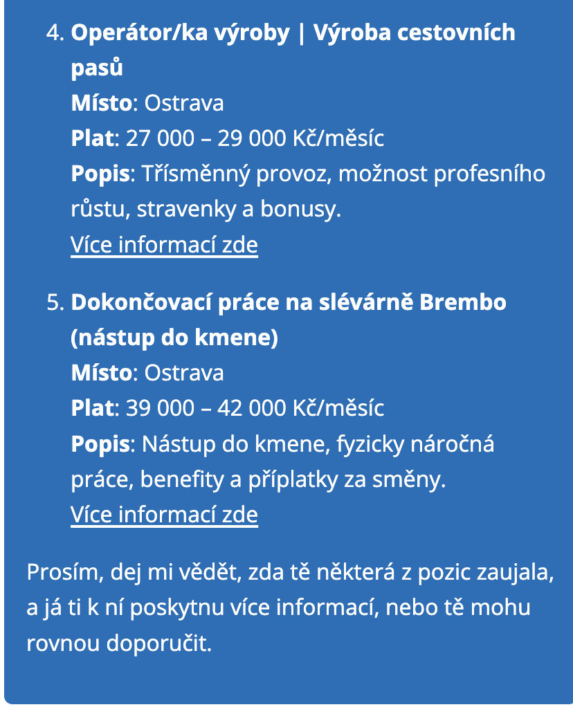 MIA: Naše AI náborová asistentka již pracuje naplno.